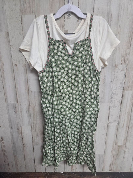 SAGE BELLE DE JOUR FLORAL DRESS, GIRLS 10/12