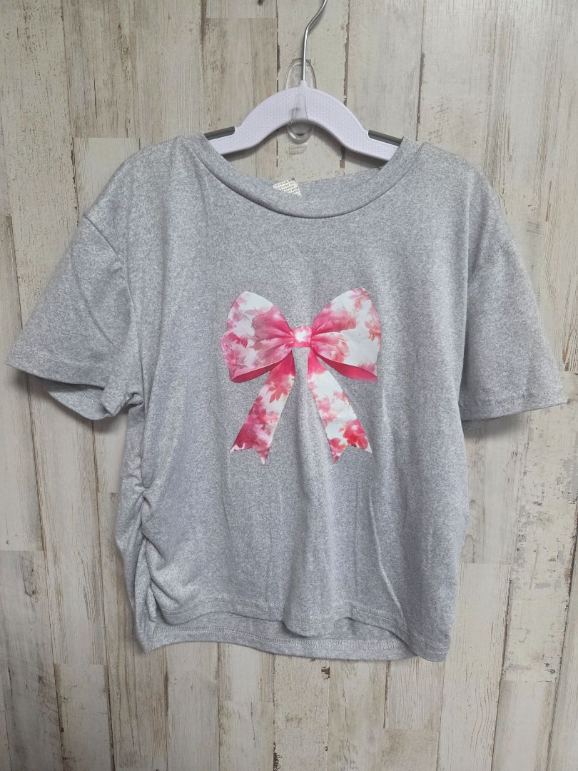 GREY  BOW TOP, GIRLS 12