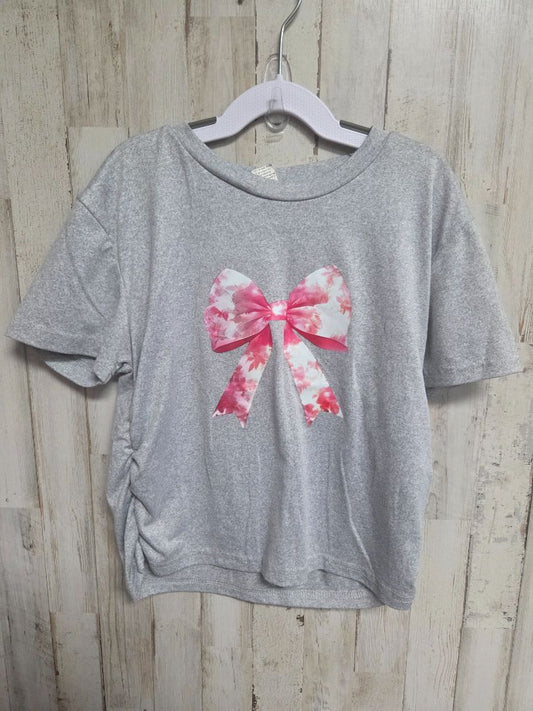 GREY  BOW TOP, GIRLS 12