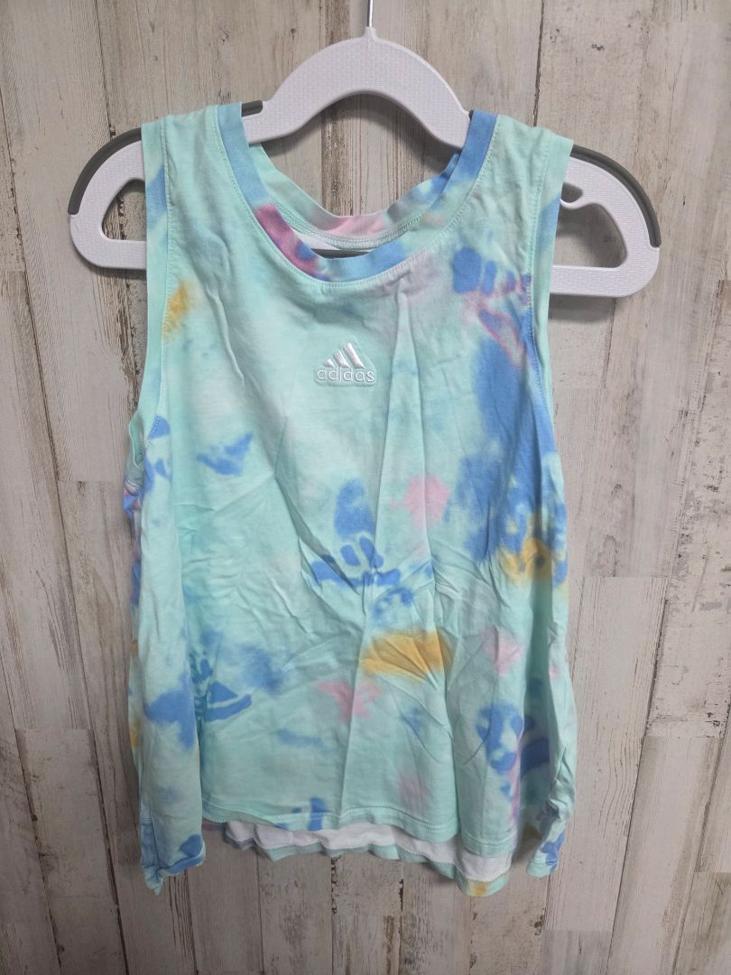 MINT ADIDAS DYE TANK, GIRLS 10/12