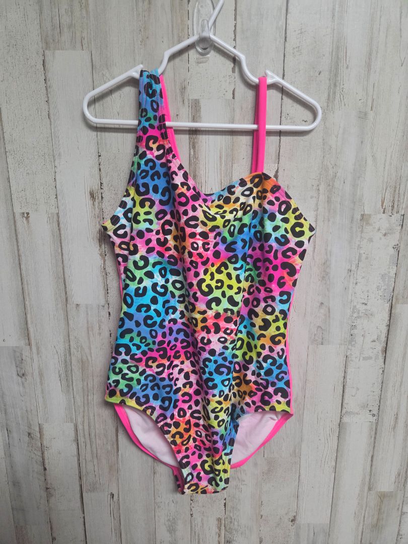 MULTI  LEOPARD SWIM, GIRLS 10