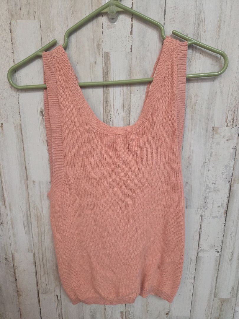 MUAVE BY TOGETHER CRIS CROS BACK KNIT TANK, LADIES S