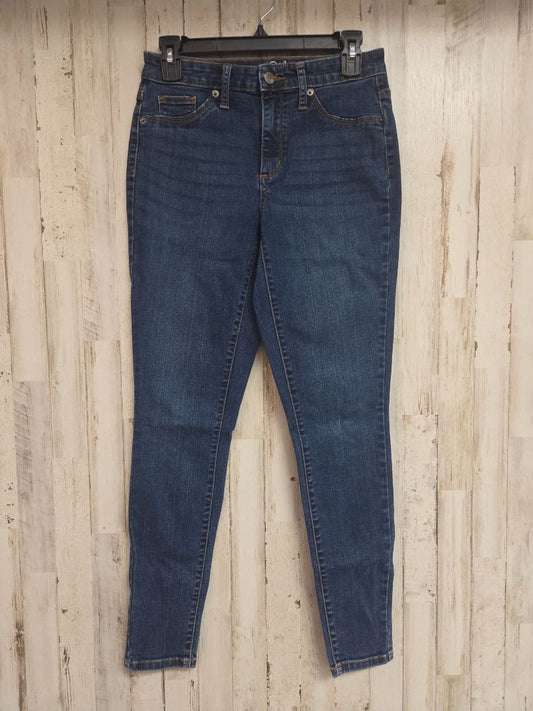 DENIM UNIVERSAL THREAD SZ4/27 HIRISE JEGGING, LADIES S