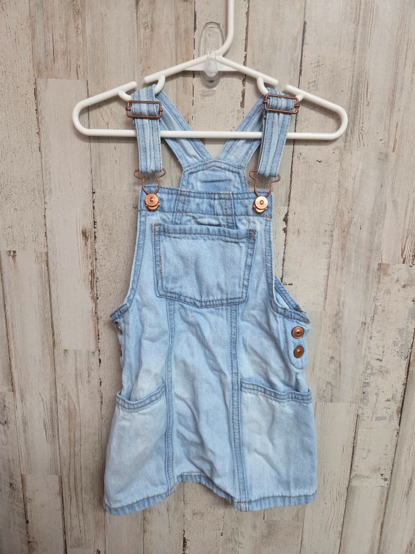 DENIM WONDER NATION OVERALL DRESS, GIRL 3T