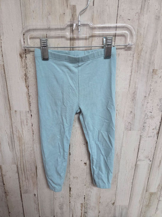 TEAL GARANIMALS LEGGINGS, GIRL 18M