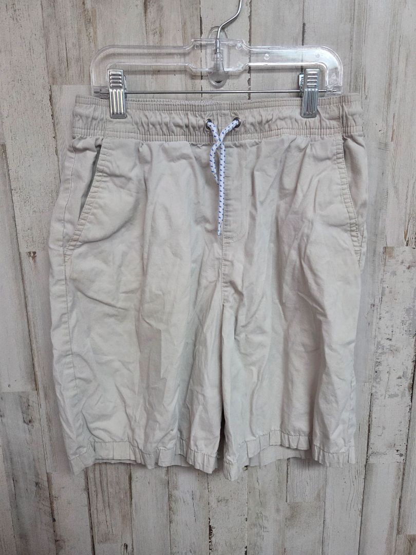 WHITE CROWN & IVY DRAWSTRING SHORTS, BOYS 12/14