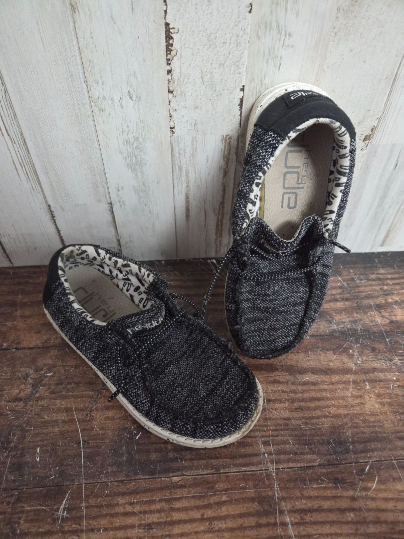 BLACK HEY DUDED SLIP ONS, SHOES 13