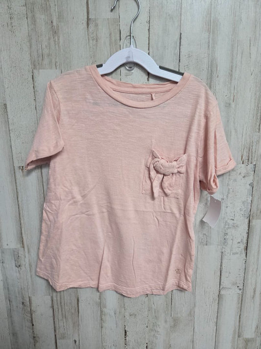 PEACH JESSICA SIMPSON POCKET TOP, GIRLS 8/10