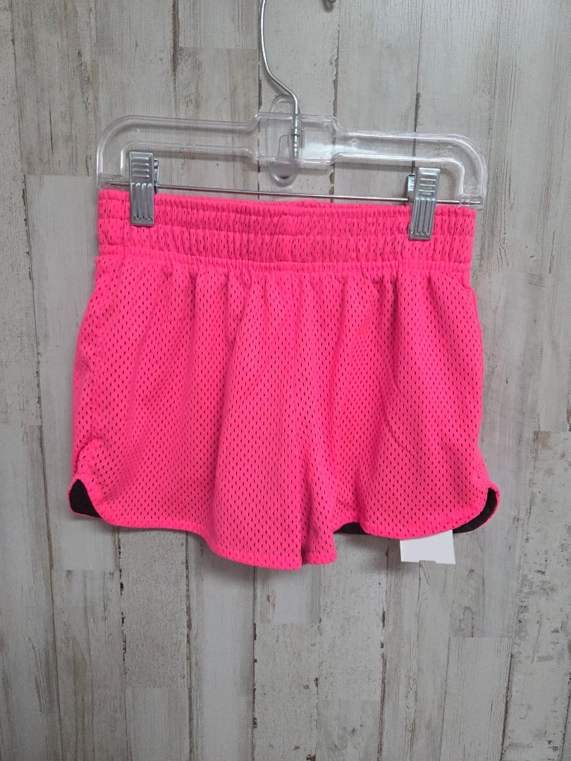 PINK BCG MESH SHORTS, GIRLS 8/10