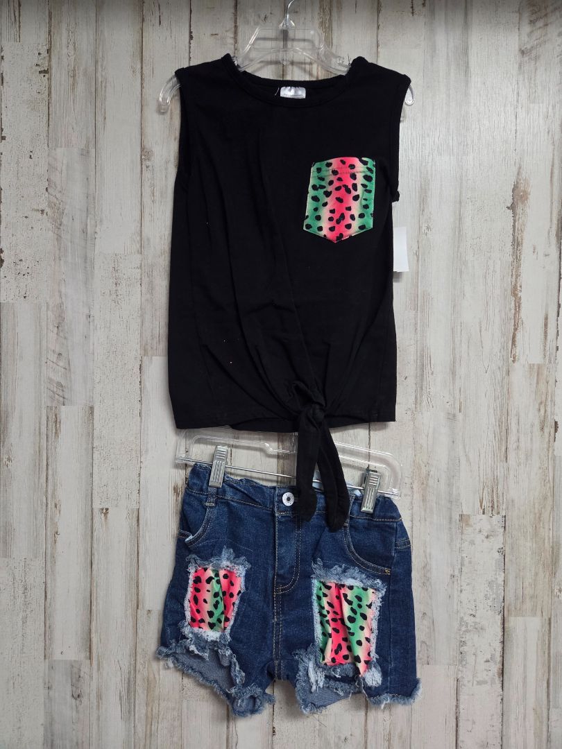 BLACK BOUTIQUE WATERMELON POCKET 2PC SET, GIRLS 7