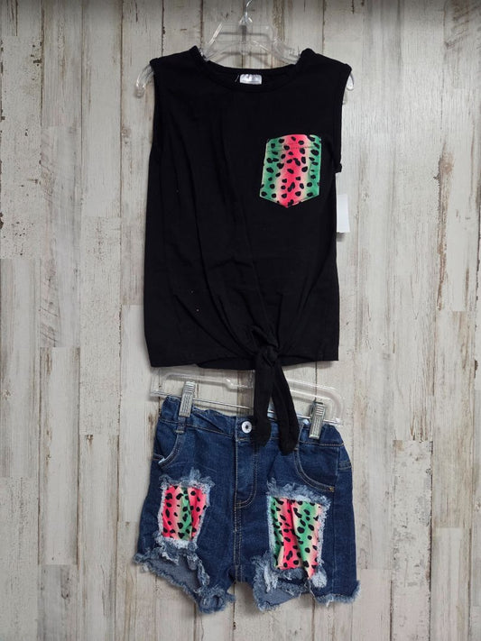 BLACK BOUTIQUE WATERMELON POCKET 2PC SET, GIRLS 7