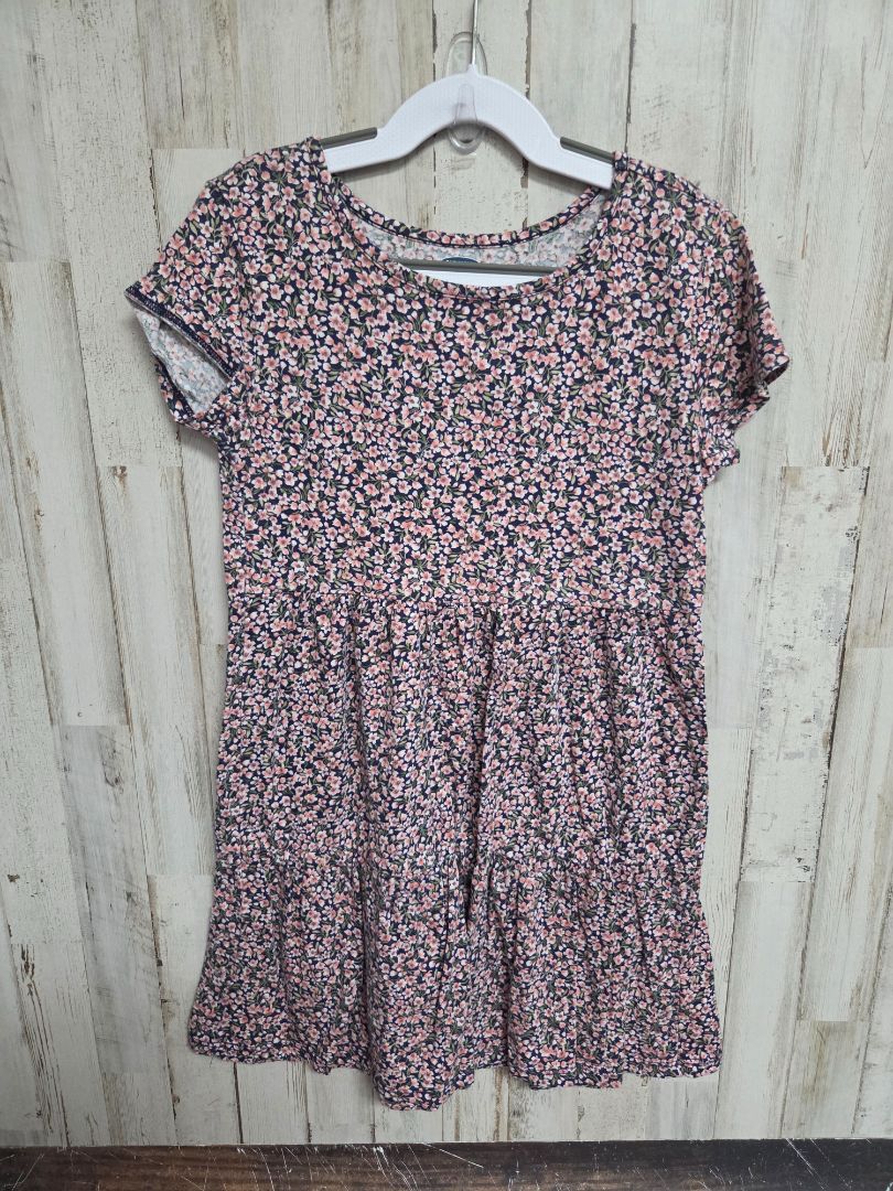 NAVY OLD NAVY FLORAL DRESS, GIRLS 7/8