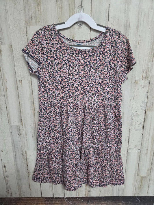 NAVY OLD NAVY FLORAL DRESS, GIRLS 7/8