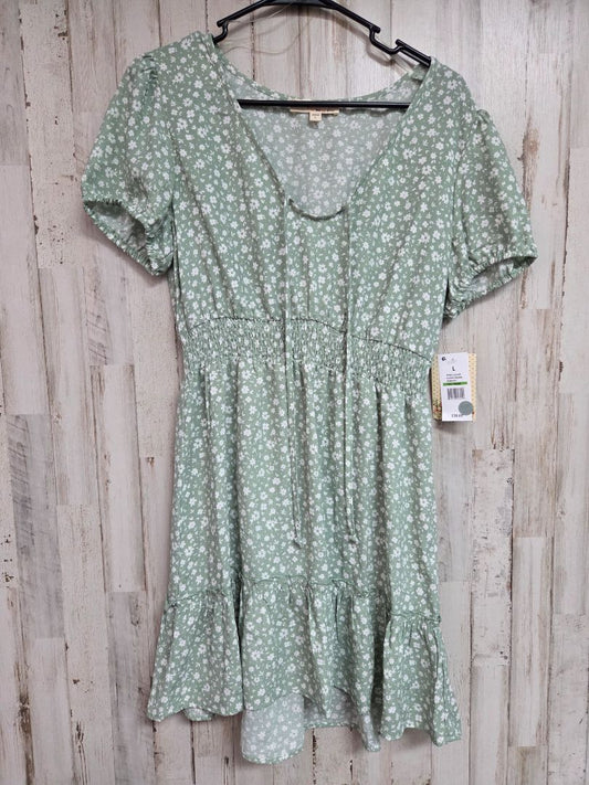 SAGE BEBOP FLORAL DRESS, LADIES L