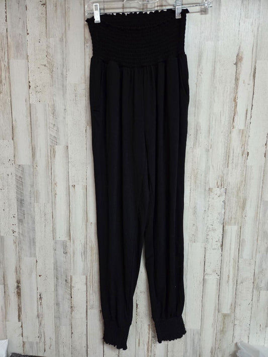 BLACK ZENANA SOFT JOGGERS, LADIES M