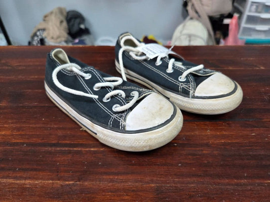 BLACK CONVERSE SNEAKERS, SHOES 10