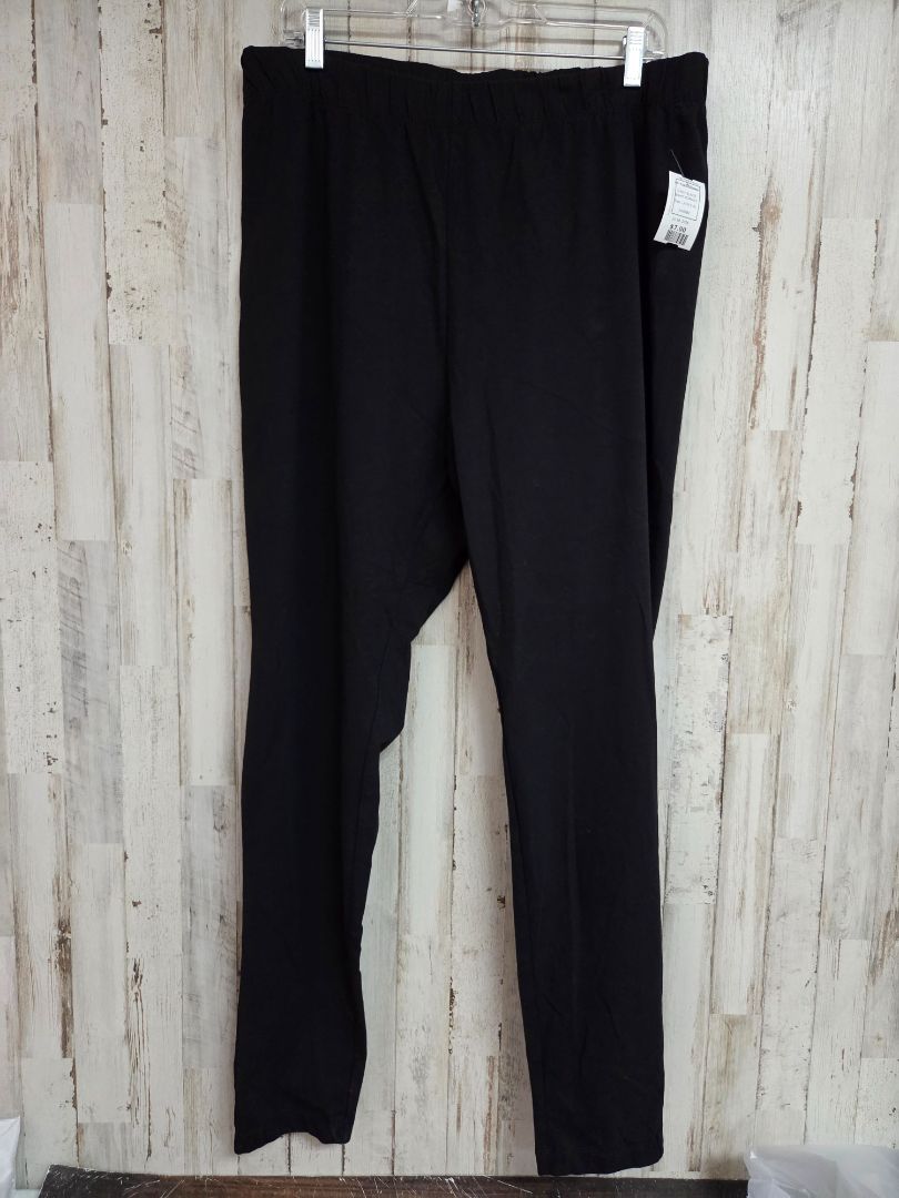 BLACK ROMANS COTTON LEGGINGS, LADIES XL