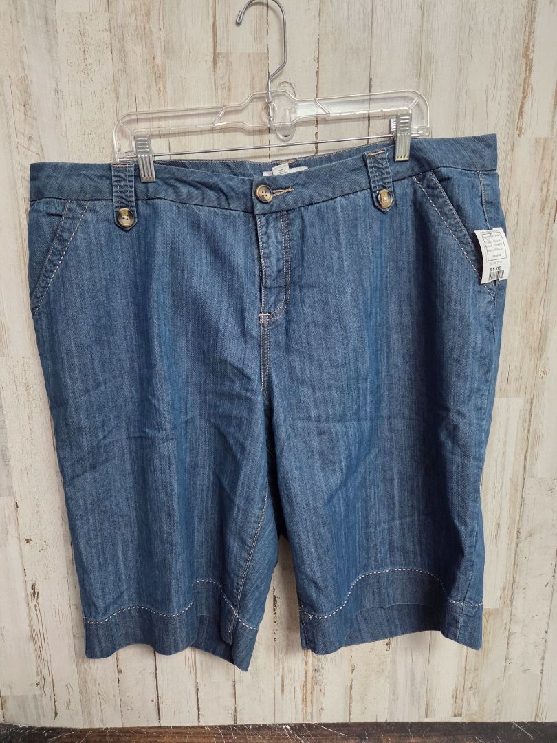DENIM VENEZIA SZ22 BERMUDA SHORT, LADIES 3X