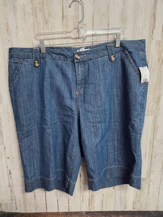 DENIM VENEZIA SZ22 BERMUDA SHORT, LADIES 3X