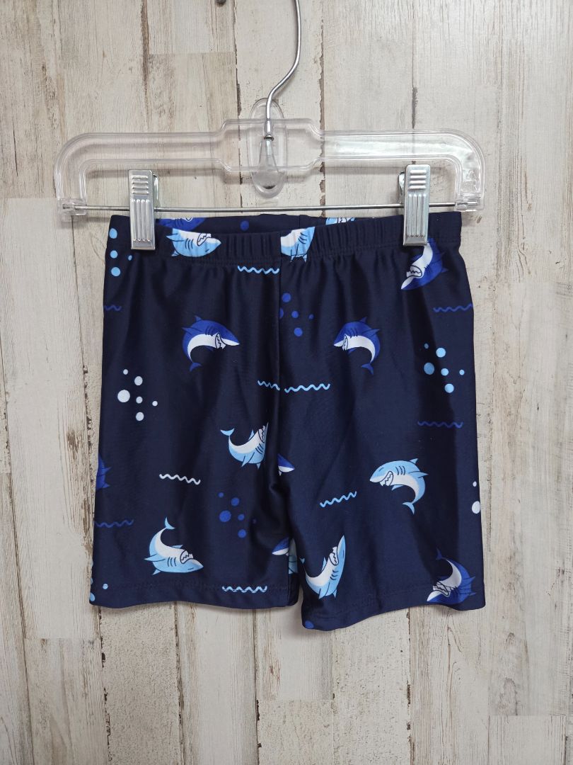 NAVY BOUTIQUE SHARK SWIM SHORTS, BOY 4T
