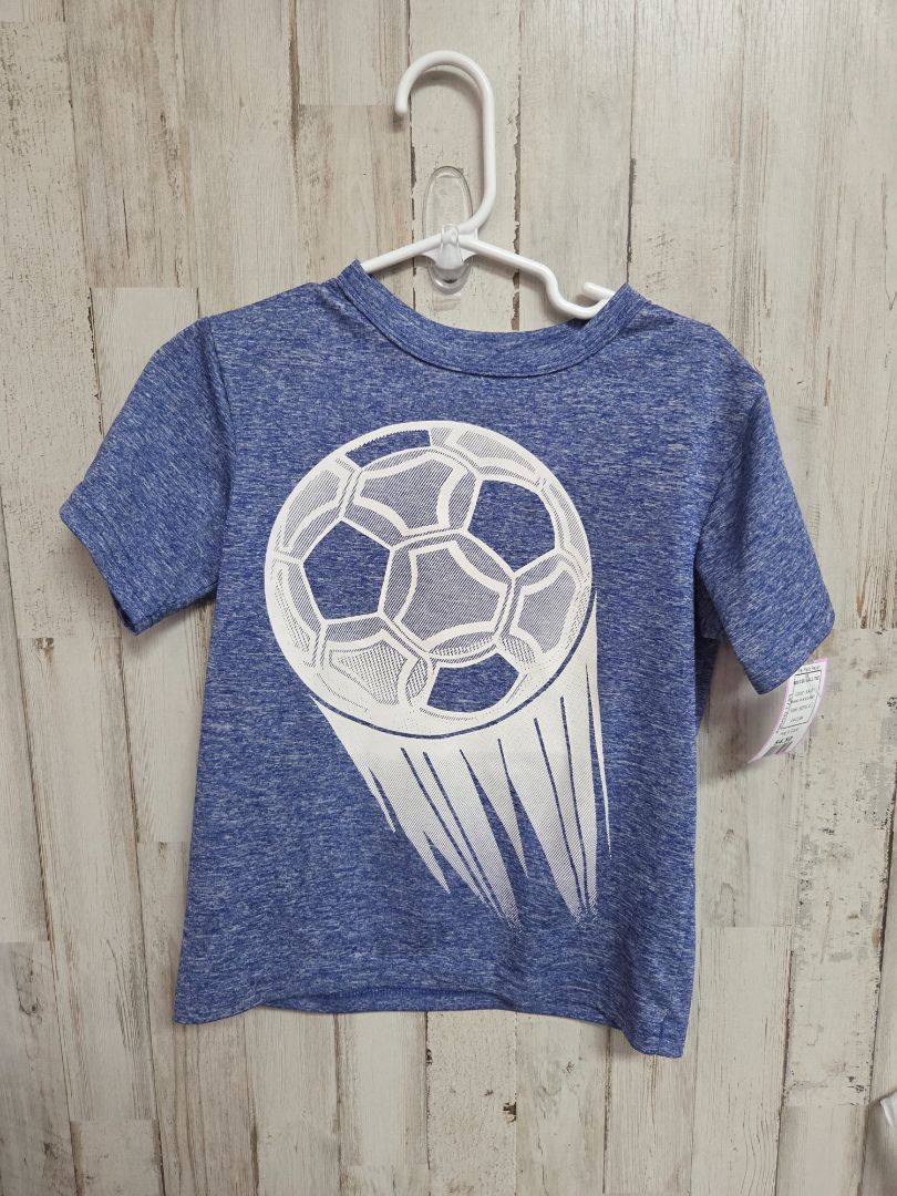 NAVY PLACE SPORT SOCCER BALL TEE, BOYS 4