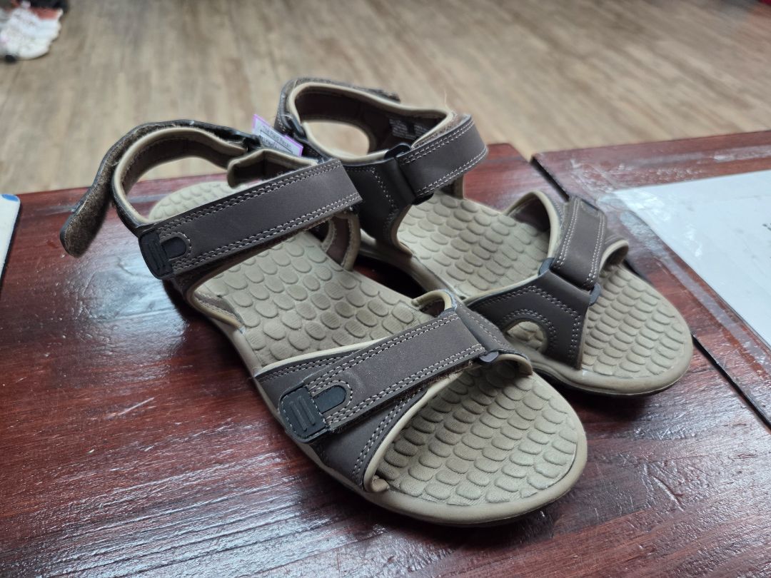 BROWN SONOMA VELCRO SANDAL, SHOES Y6