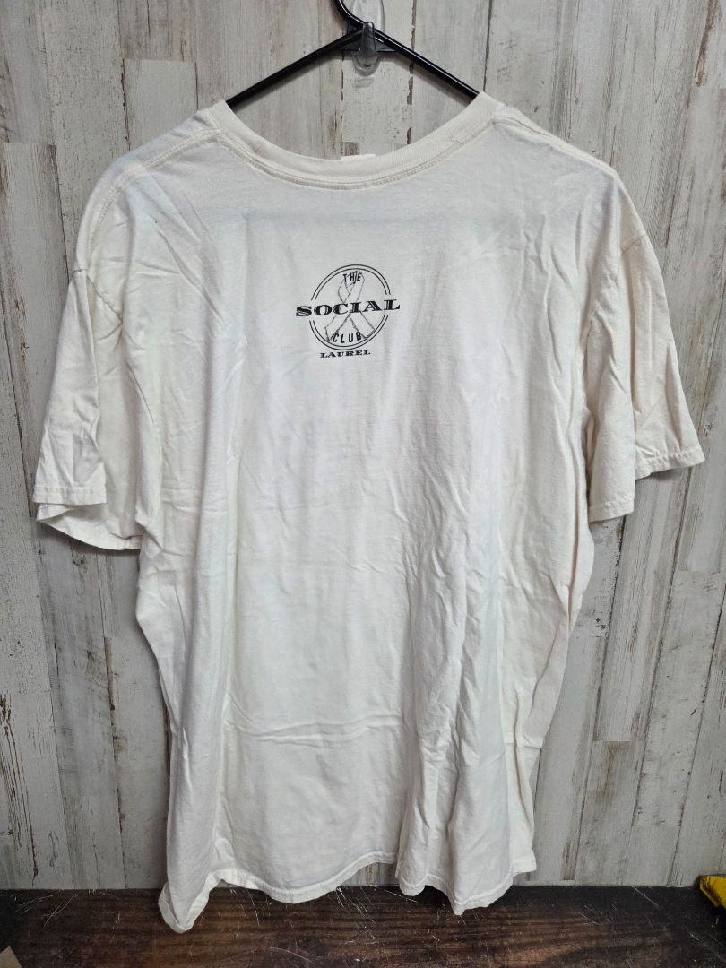CREAM GILDAN NEURODIVERSITY TEE, LADIES XL