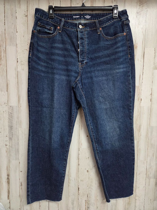 DENIM OLD NAVY SZ16 OG STRAIGHT JEANS, LADIES XL