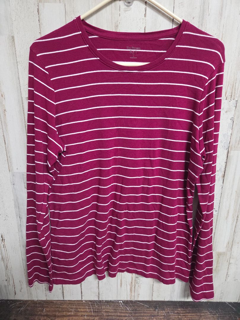 PLUM KIM ROGERS STRIPED LONGSLEEVE, LADIES L