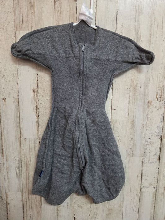 GREY HALO ZIP SLEEPSACK, BOYS 0-3M