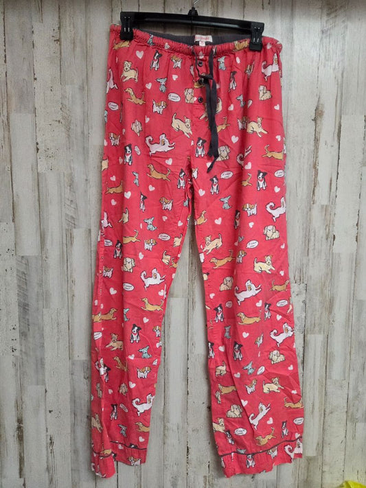PINK INSOMNIAX DOG PJ PANTS, LADIES M