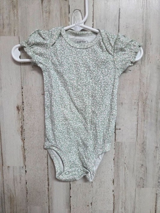 GREY CARTERS FLOWER ONESIE, GIRL 0-3M