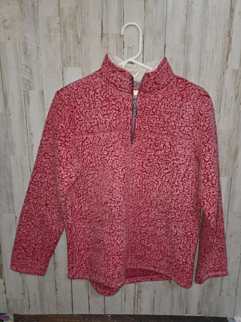 HOT PINK WONDER NATION SHERPA PULLOVER, GIRLS 14/16
