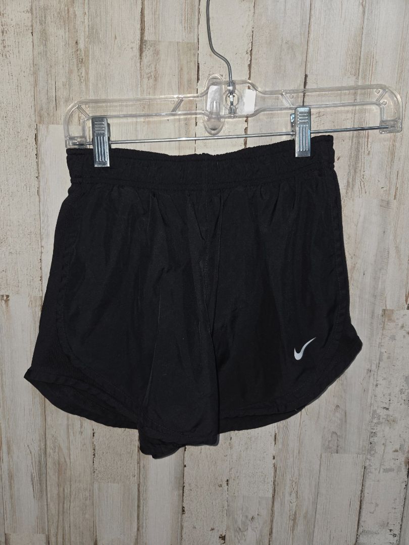 BLACK NIKE ATHLETIC SHORTS, LADIES XS