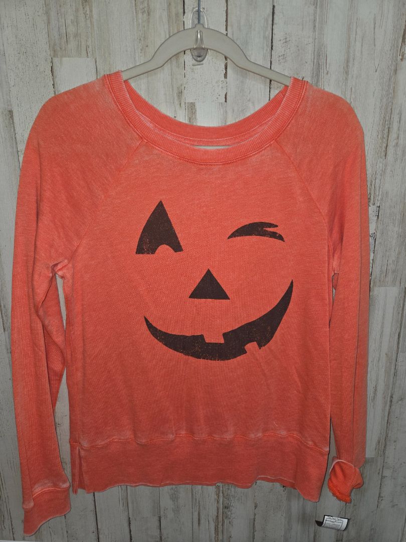 ORANGE GRAYSON THREADS PUMPKIN PULLOVER, LADIES S
