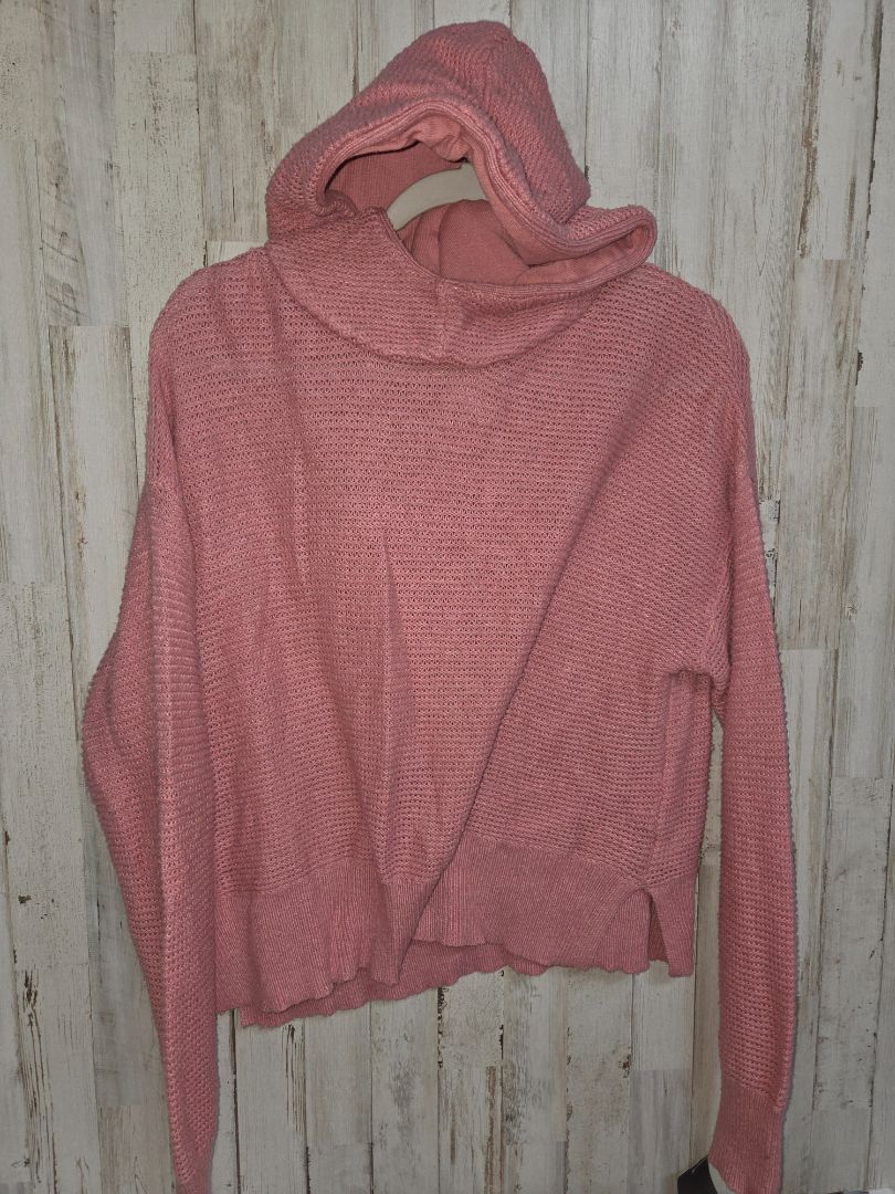 MAUVE ALL IN MOTION KNIT HOODIE, LADIES M