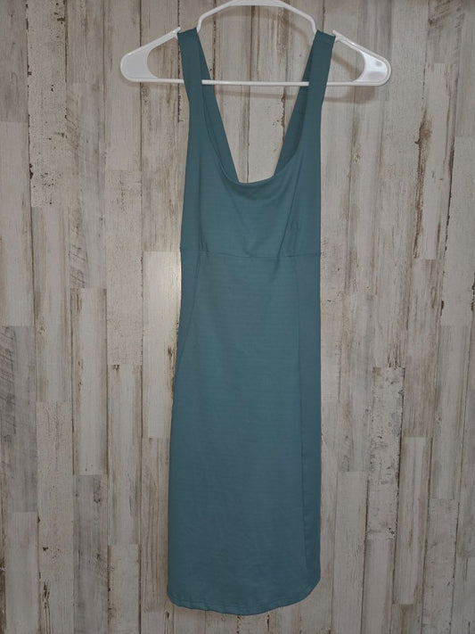TEAL SHEIN ATHLETIC DRESS, LADIES L
