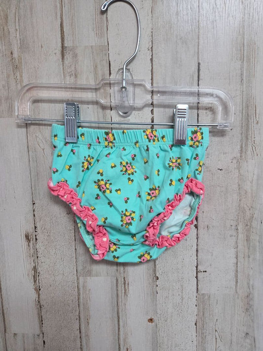 TEAL MATILDA JANE FLORAL BLOOMERS, GIRL 6-12M