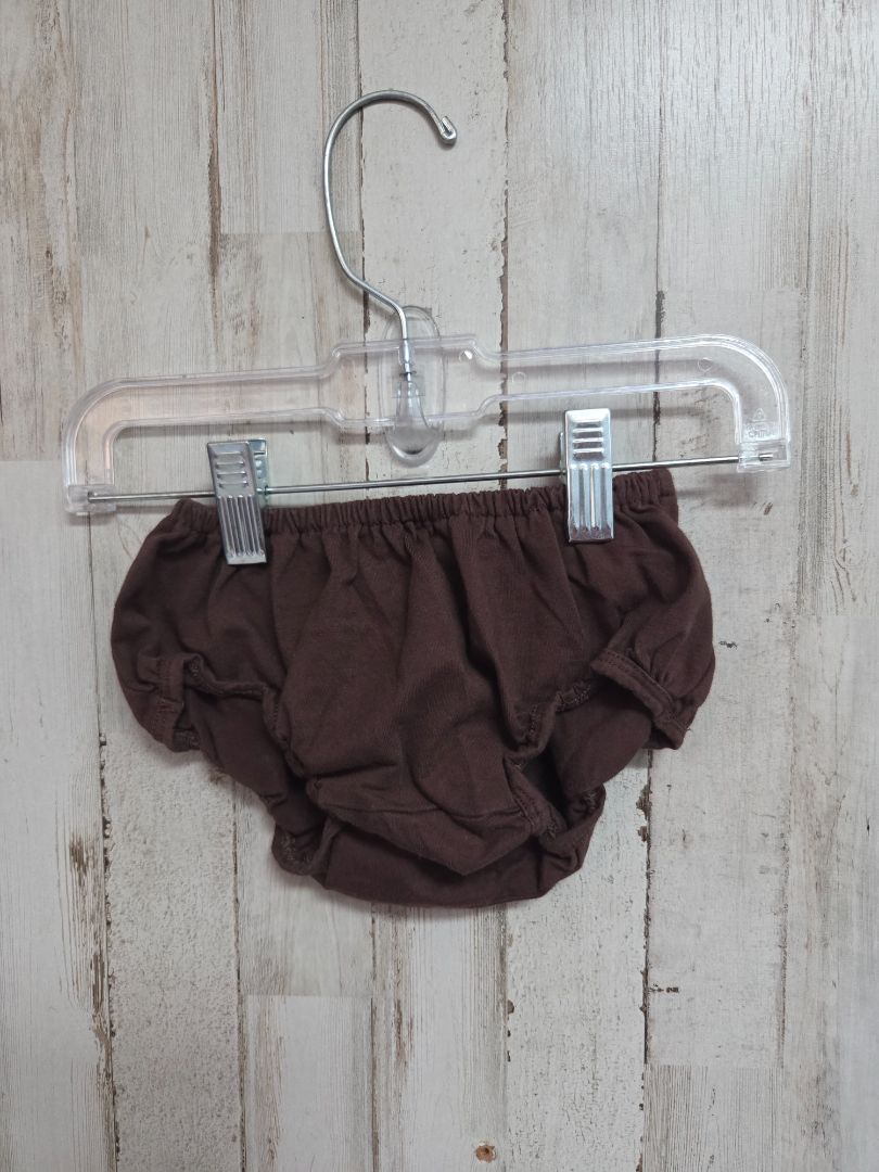 BROWN  FOOTBALL BLOOMERS, GIRL 12-18M