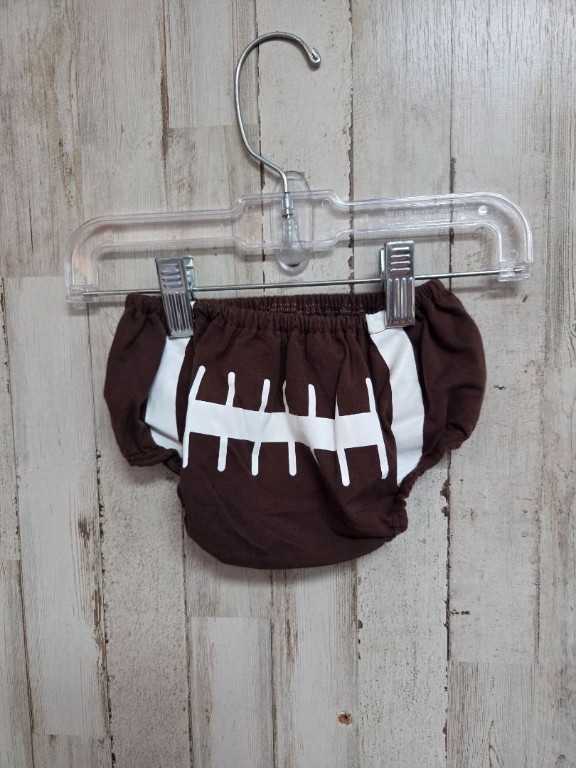 BROWN  FOOTBALL BLOOMERS, GIRL 12-18M