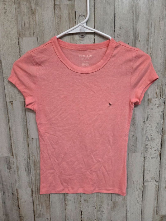 pink american eagle new basic tee, LADIES XS