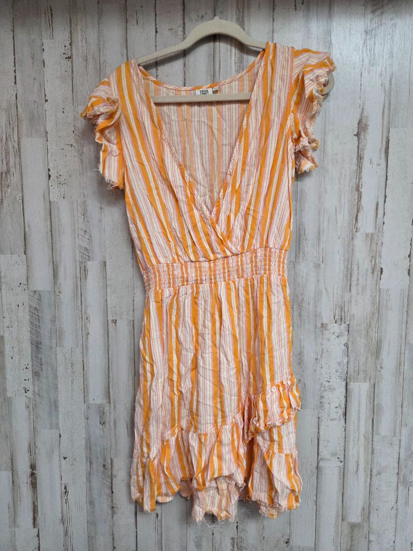 yellow true craft striped dress, LADIES L
