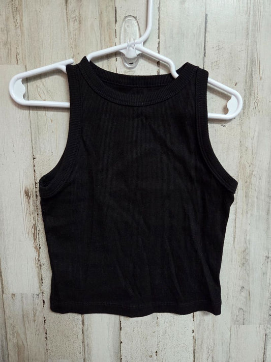 black art class ribbed tank top, girl 6/7