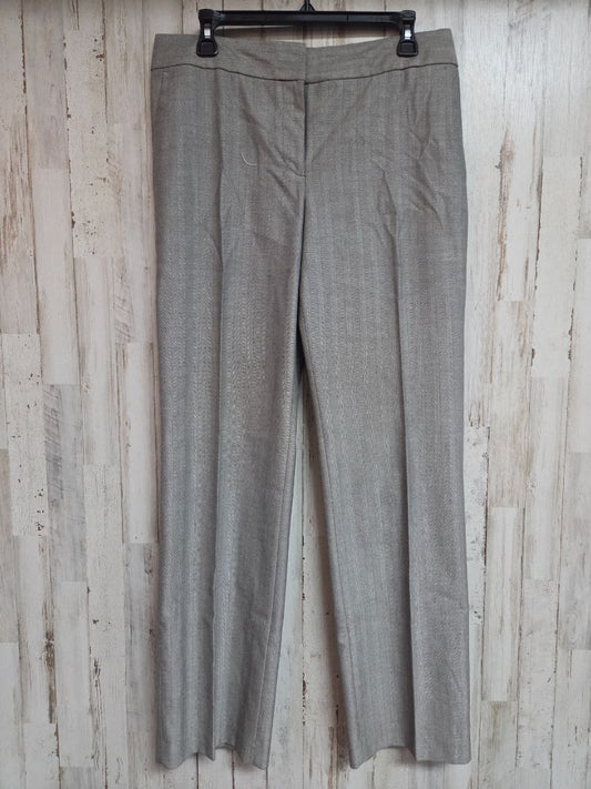 GREY LIZ CLAIBORNE sz10 jackie slacks, LADIES L