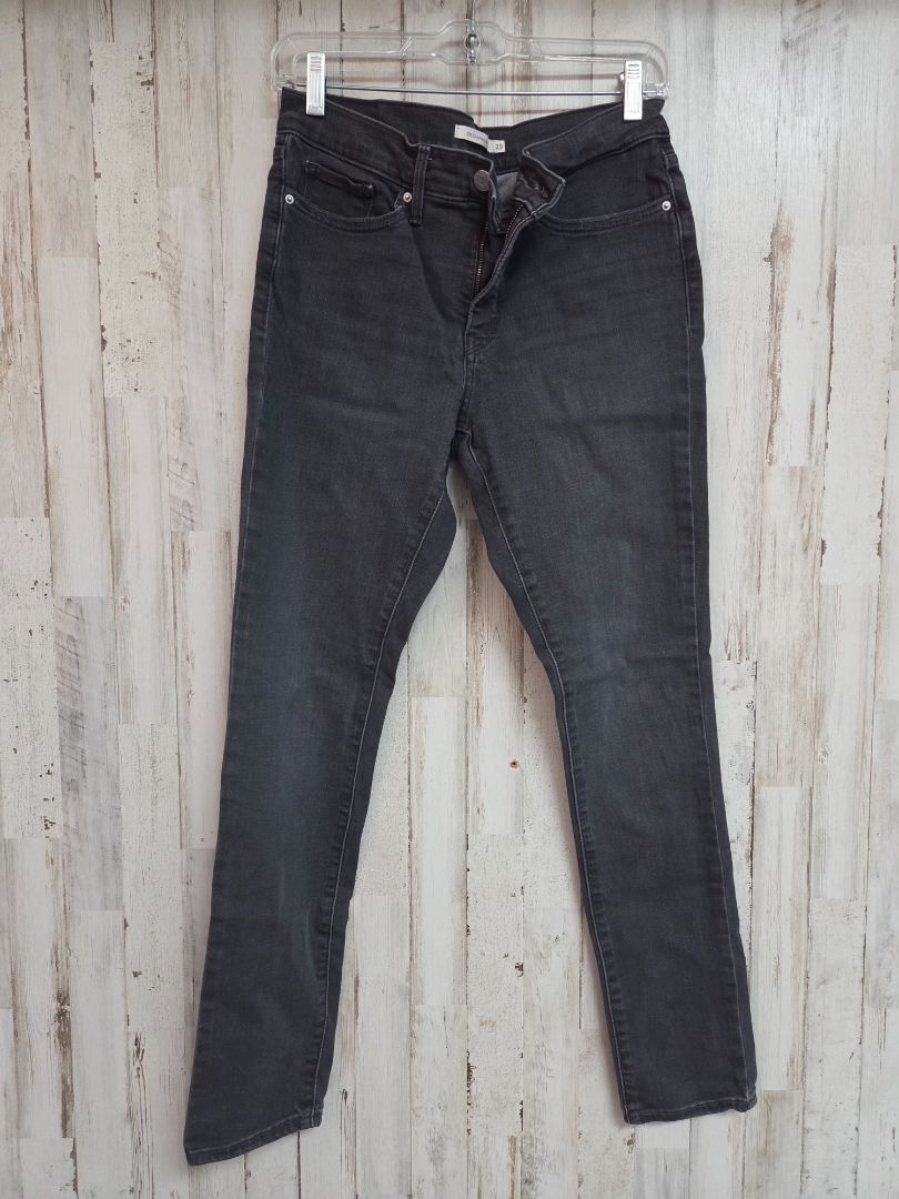 BLACK LEVI STRAUSS SZ29 SHAPING SKINNIES, LADIES M