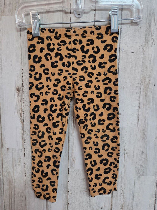 TAN GARANIMALS CHEETAH PANTS, GIRL 18M