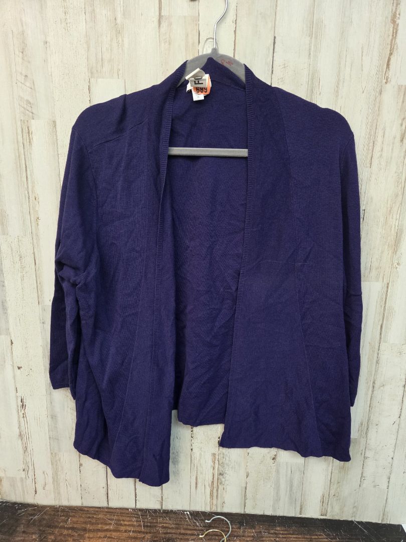 navy pure jill Open front cardigan, LADIES XL