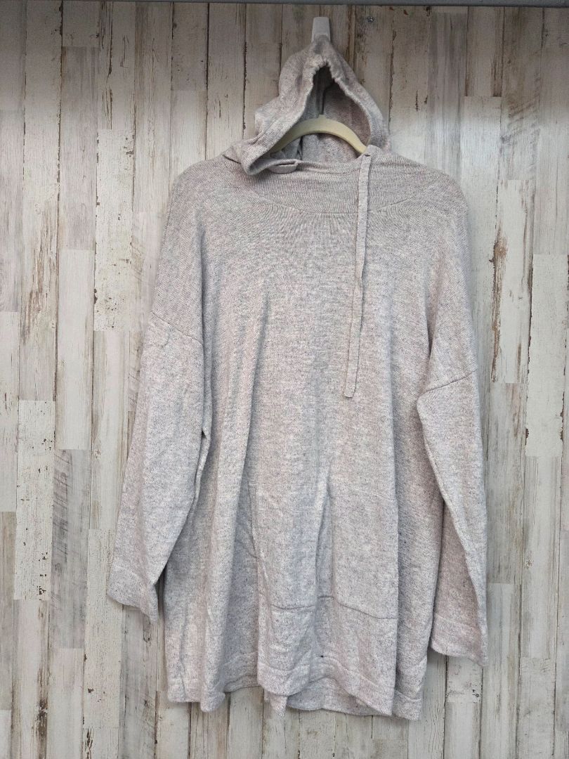 grey pure jill knit hoodie, LADIES XL