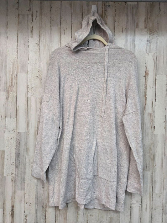 grey pure jill knit hoodie, LADIES XL