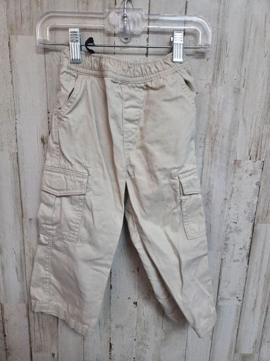 KHAKI CHILDRENS PLACE CARGO PANTS, BOY 2T